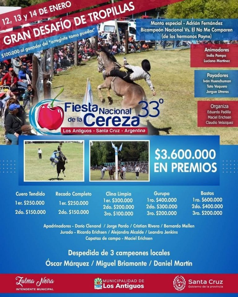 Llega La Fiesta Nacional De La Cereza 2024 Periódico Las Heras