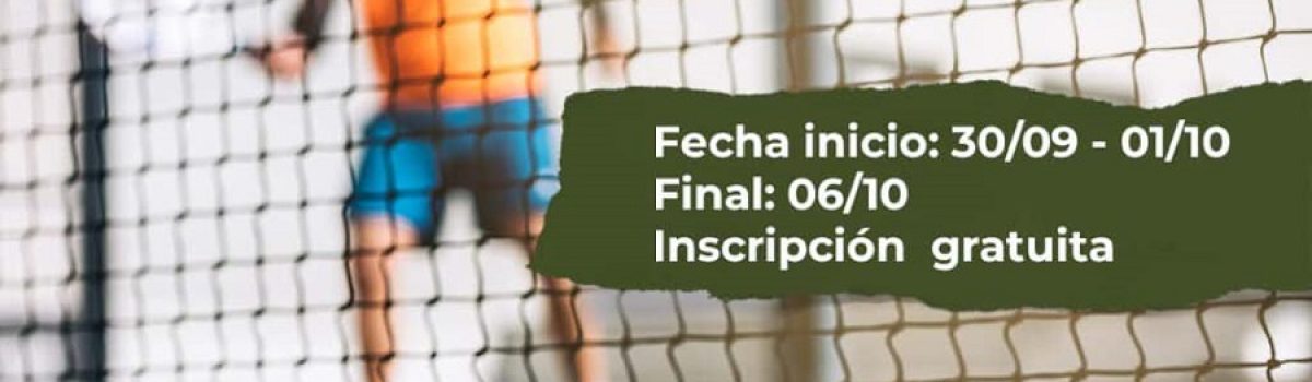 1er torneo padel LH 2022