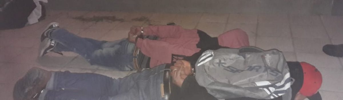 2 dos detenidos x robo