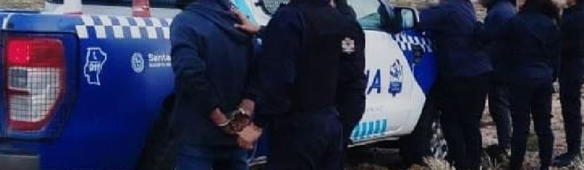 3 detenidos en el aeroclub x robo