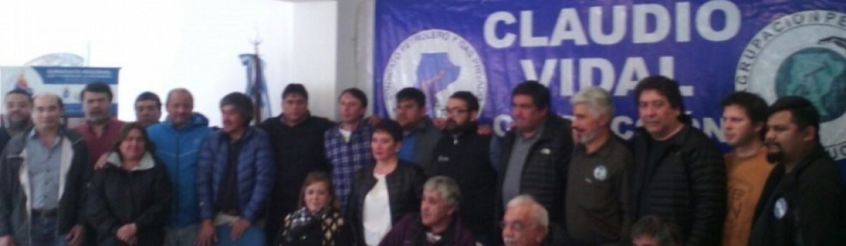 33 gremios a Vidal