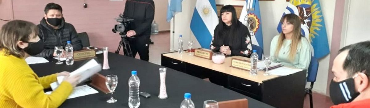 4 Concejales sesion barbijos