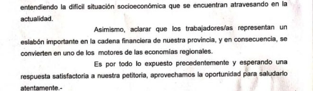 ATE SC pedido paritaria 2020