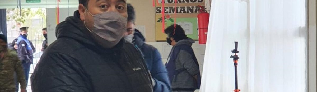 Antonio carambia votando 2021