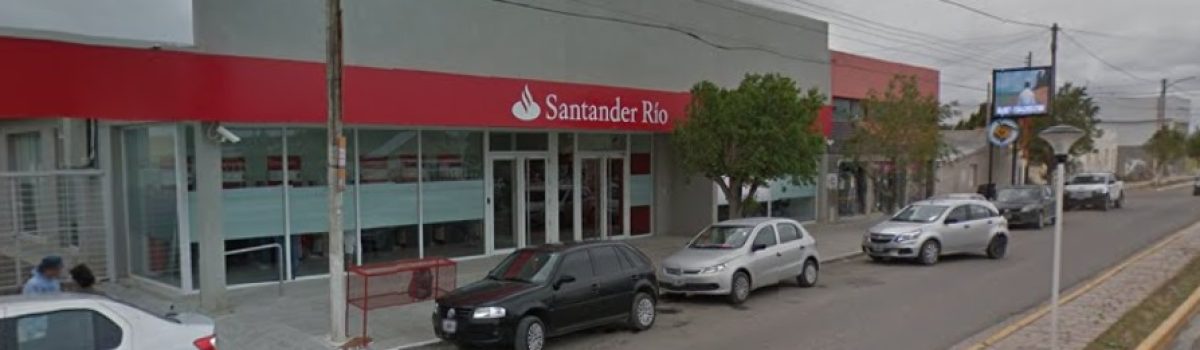 Banco Santander Rio Las Heras Santa Cruz
