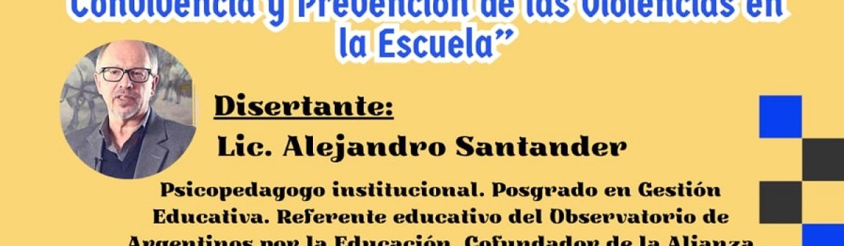 Bullying, convivencia y escuela