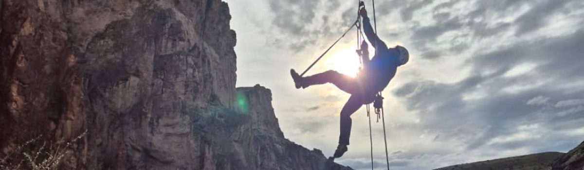 Cañadón Caracoles escalada, conservación y comunidad