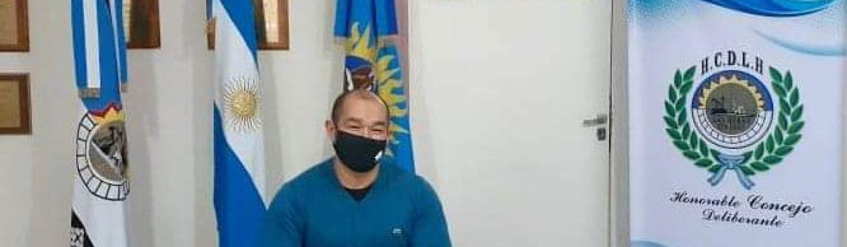 Concejal Cristian mercado