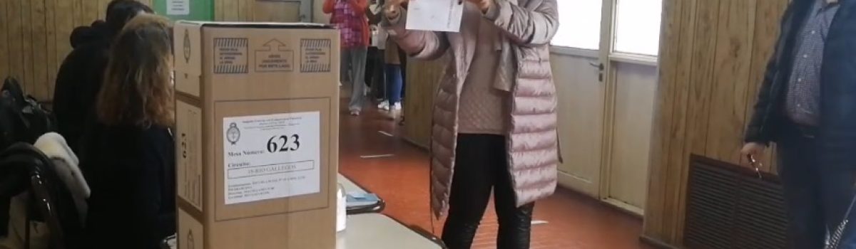 Cristina Fernandez votando 2021