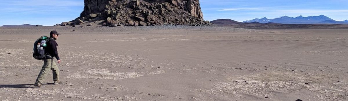 Cruce de la Meseta del Lago Buenos Aries, 100 km de trekking y aventura 01