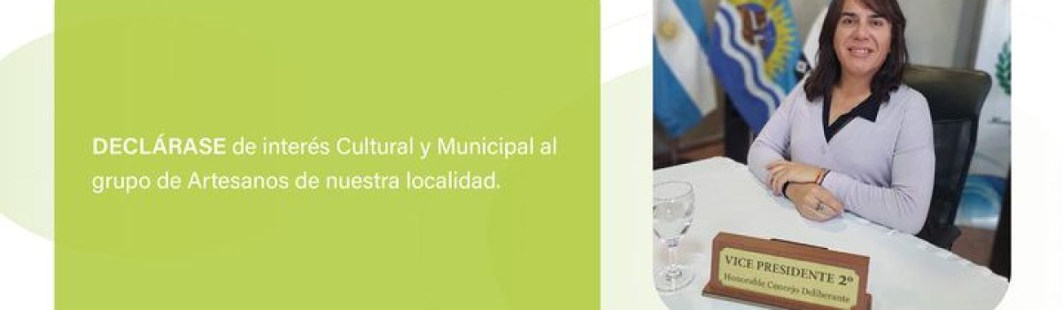 HCD reconoce artesanos walterina