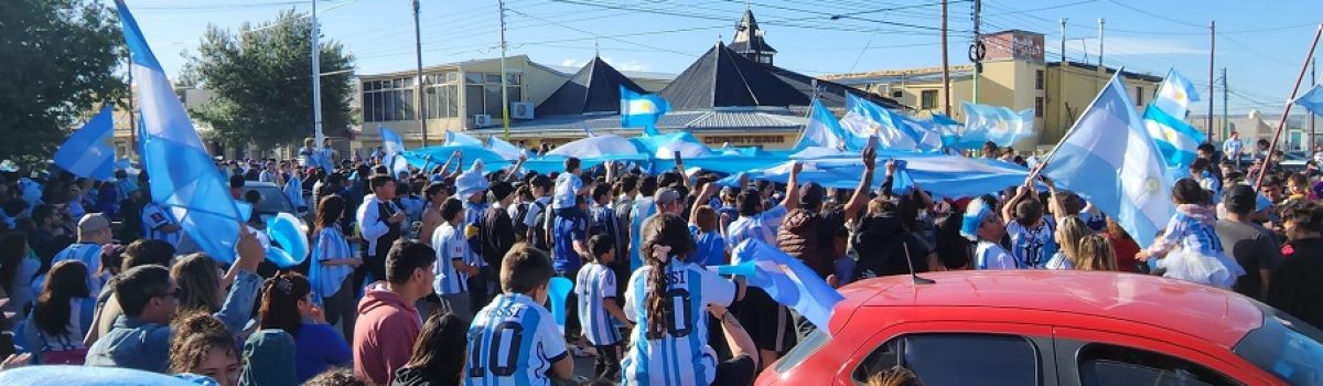 Hinchas argentino las heras