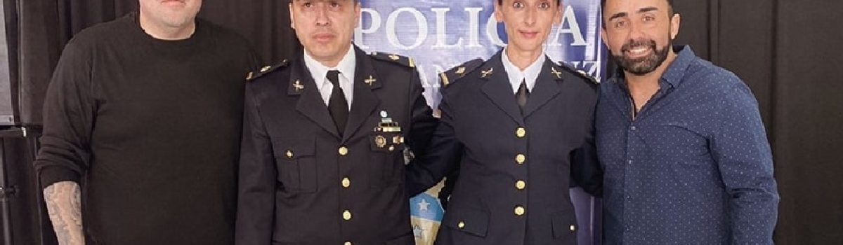 Intendente y jefes policiales