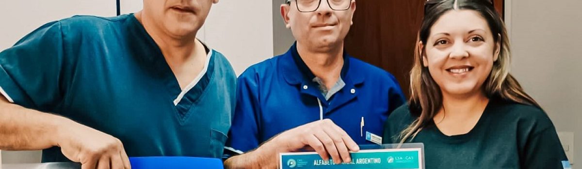 Lengua de señas en hospital cin