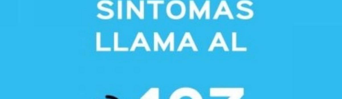 Llama al 107 coronavirus SC
