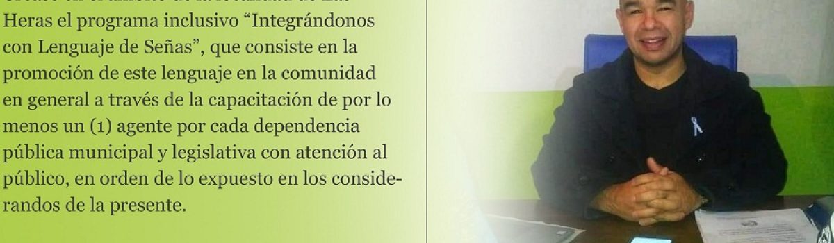 Mercado lenguaje de señas