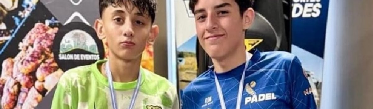 Padel Jeremias Vidal y Caetano Rosales