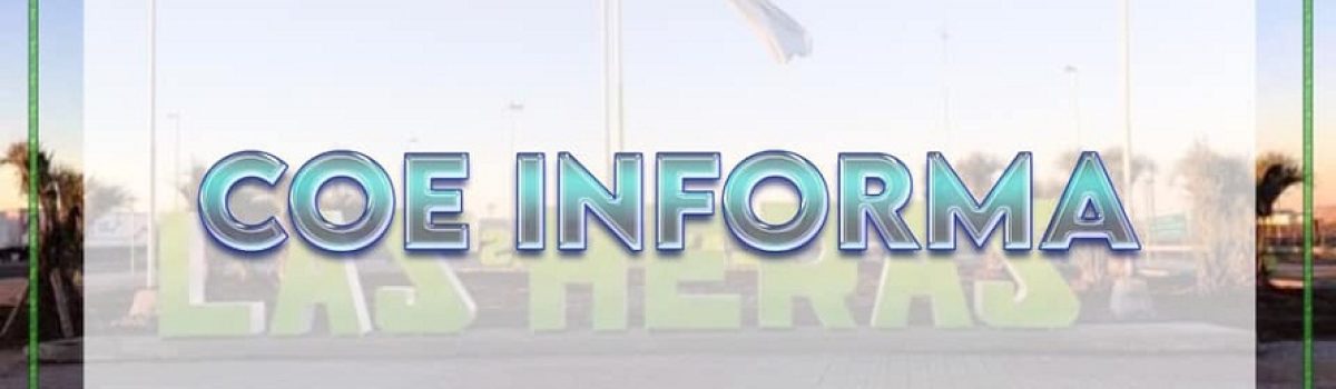 Placa COE informa