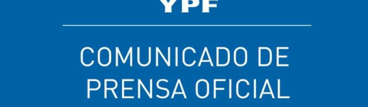 Placa comunicado YPF