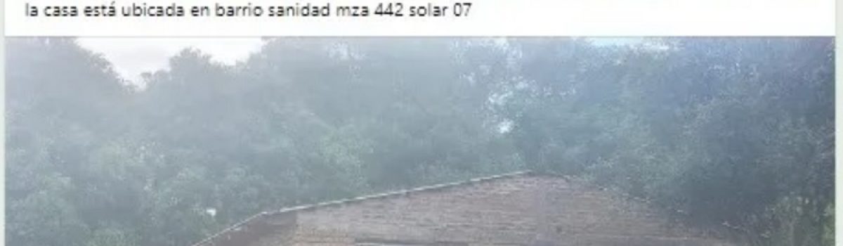 Policia Liceo Tachile venda casa