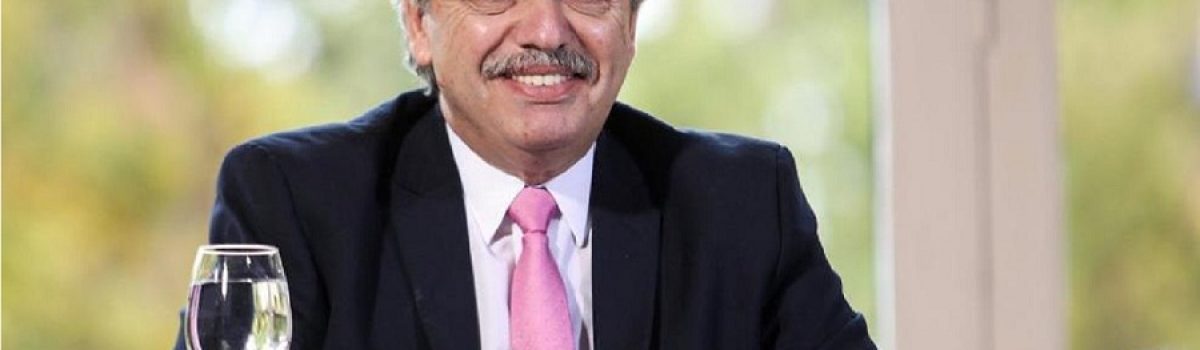 Precidente Alberto Fernandez