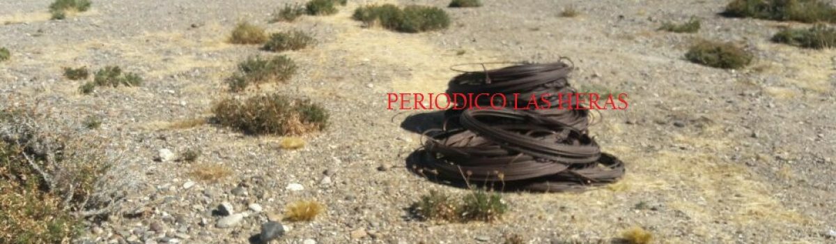 Robo de cable sinopec 1