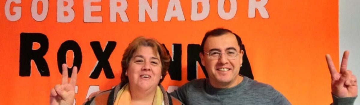 Roxanna Totino y fabian cardenas