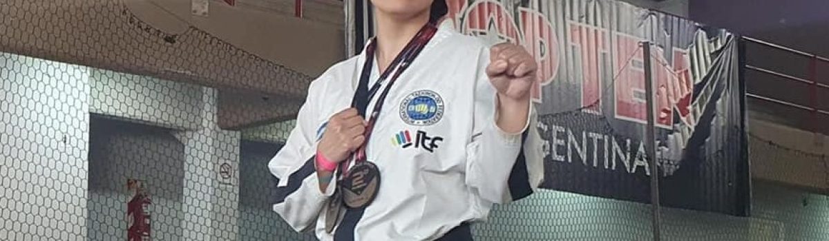 Taekwondista pico truncado cecilia