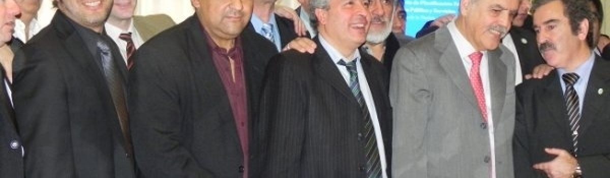 Teodoro Lalo Camino y julio de Vido