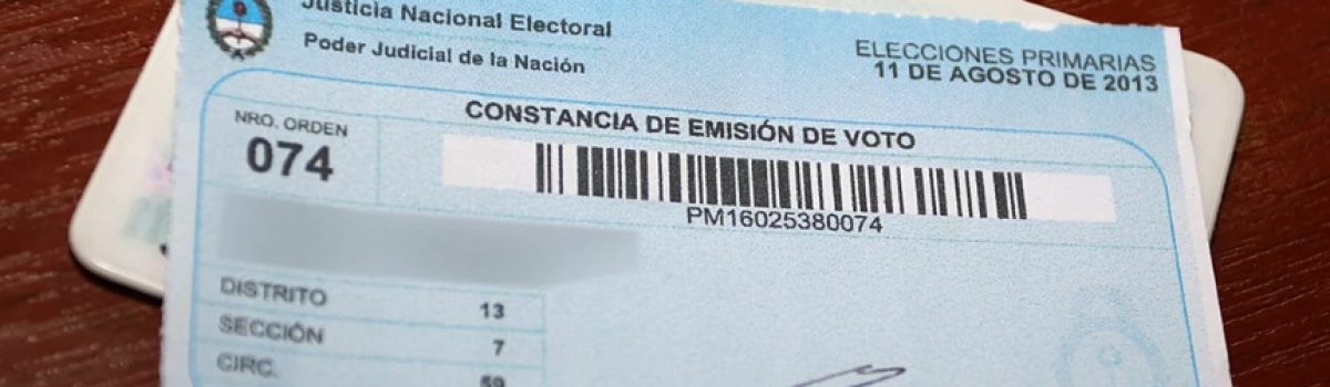 Trokel papelito elecciones
