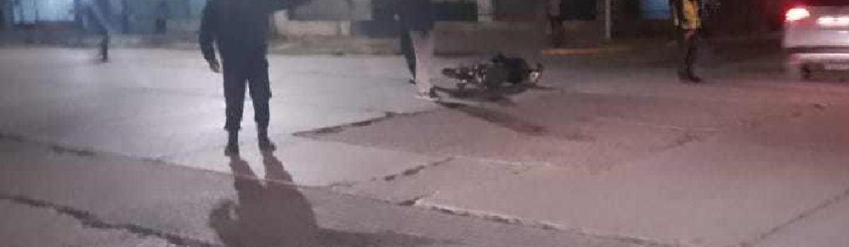 accidente en moto 13 diciembre y simon bolivarr