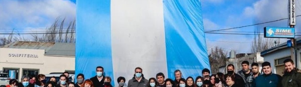 acto bandera cañadon 2022