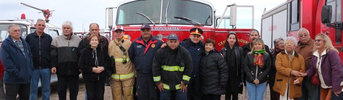 acto bomberos volunta antiguos pobladores