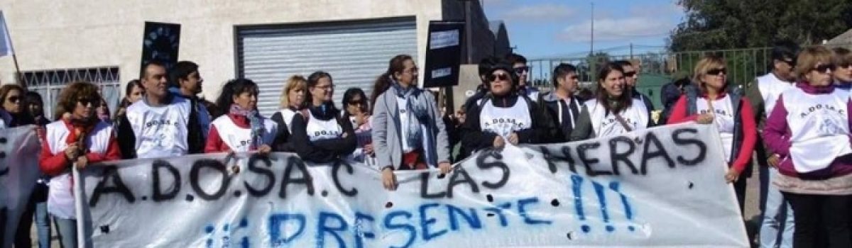 adosac marcha LH pancarta