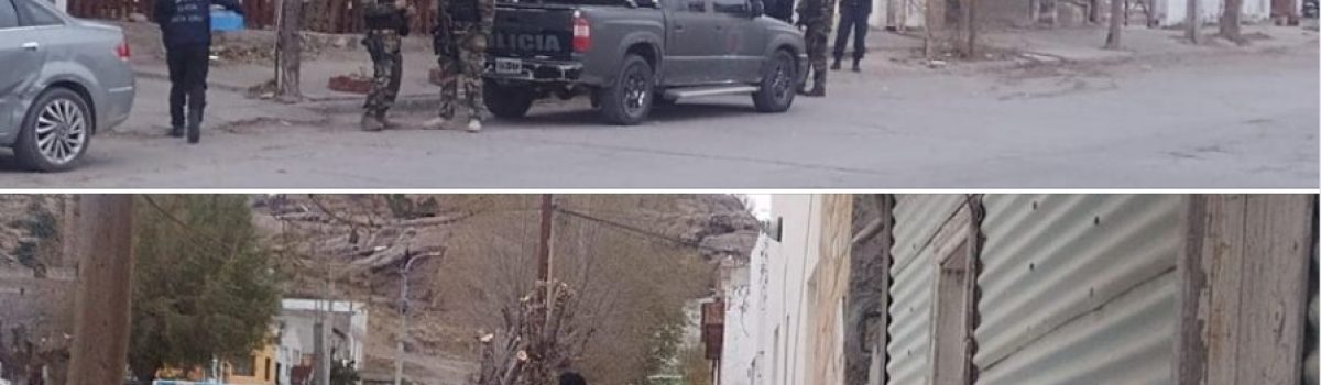alanamiento Pto deseado 4 detenidos