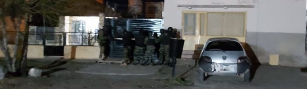 allanamiento 1 guemes chacra droga julio 2020