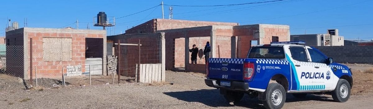 allanamiento americas camioneta policial