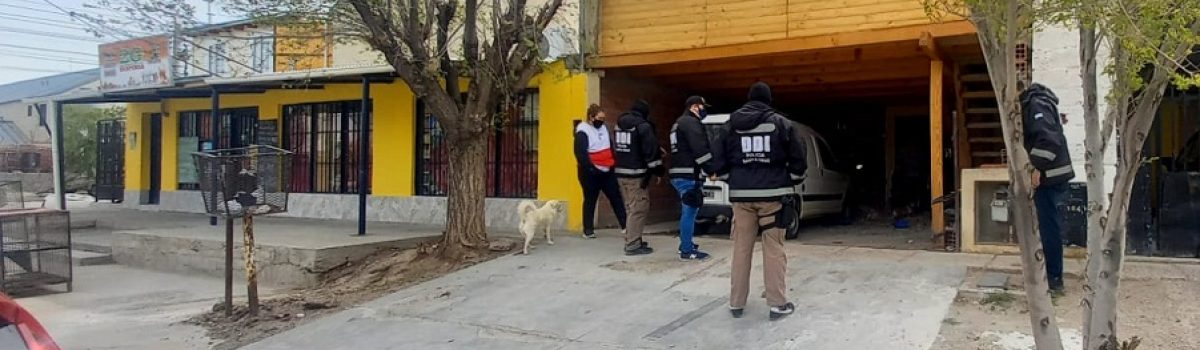 allanamiento en el barrio Peron x robo