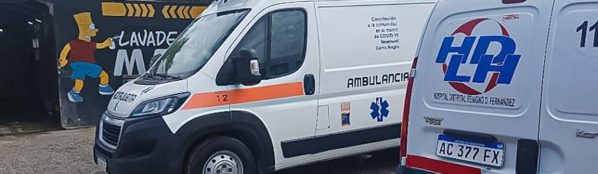 ambulancia en lavadero Mab