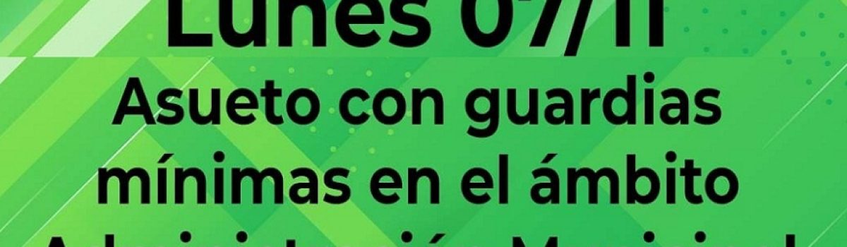 asueto municipal x su dia 2022