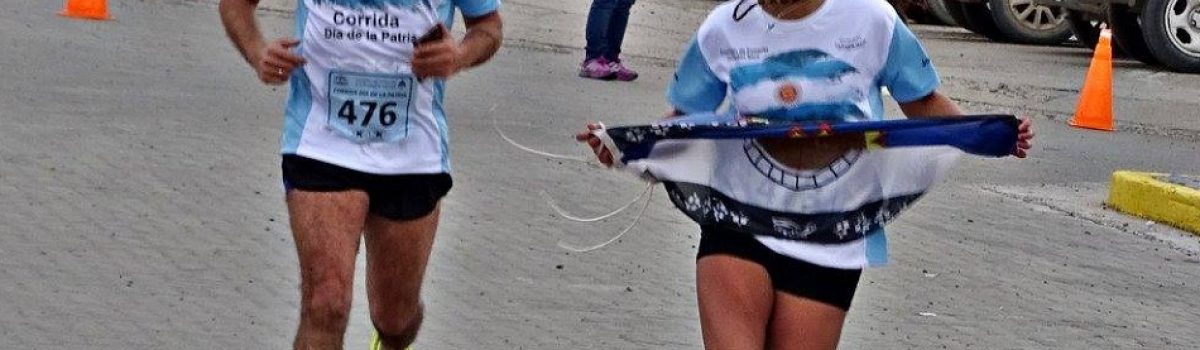 atletas corriendo