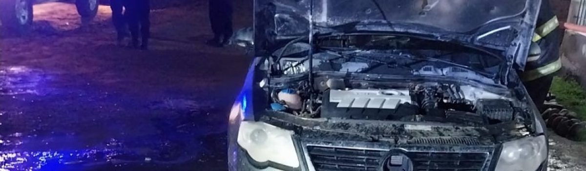 auto incendiado b 110 petroleros