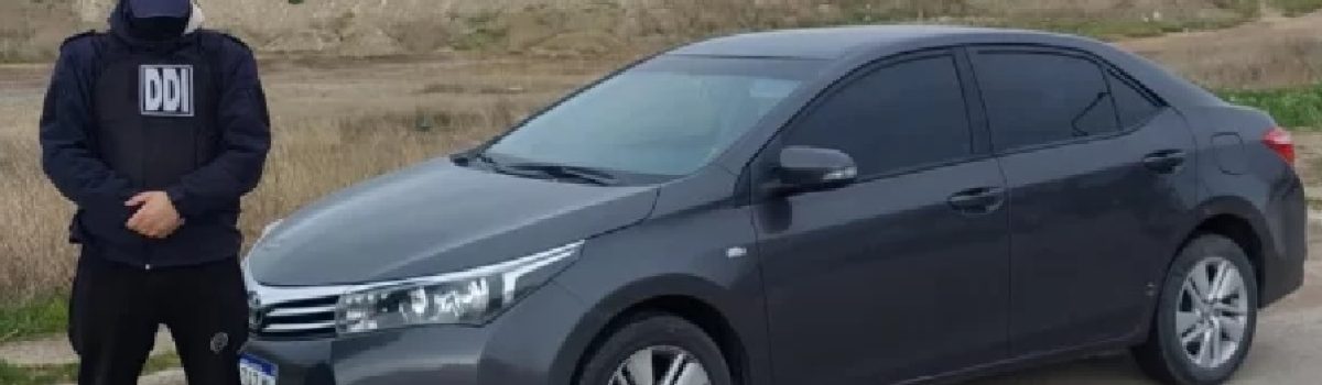 auto recuperado Pto Deseado