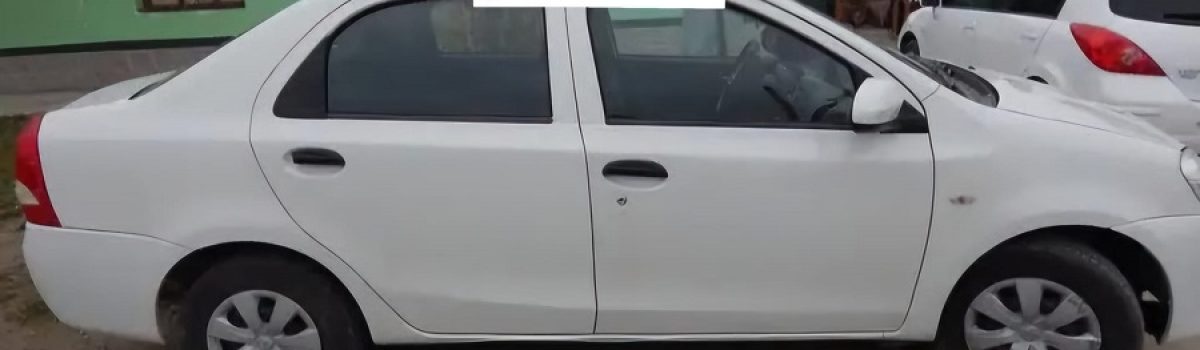 auto robado blanco