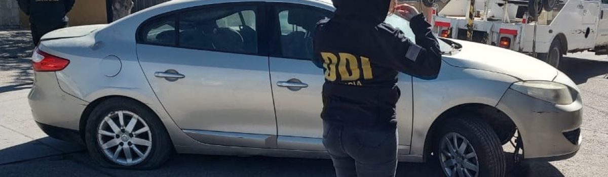 auto secuestrado ddi de PT