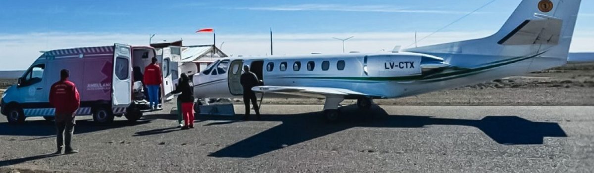 avion sanitario LH