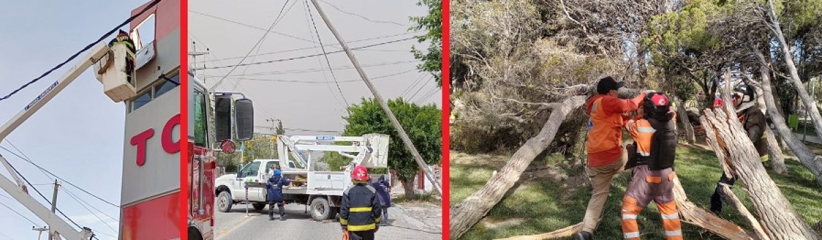 bomberos intervencion viento