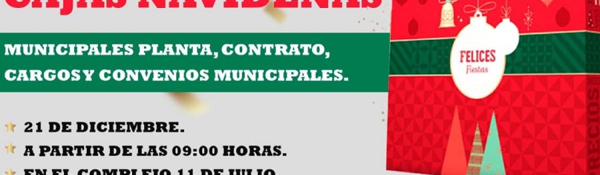 caja navideña municipal 2021