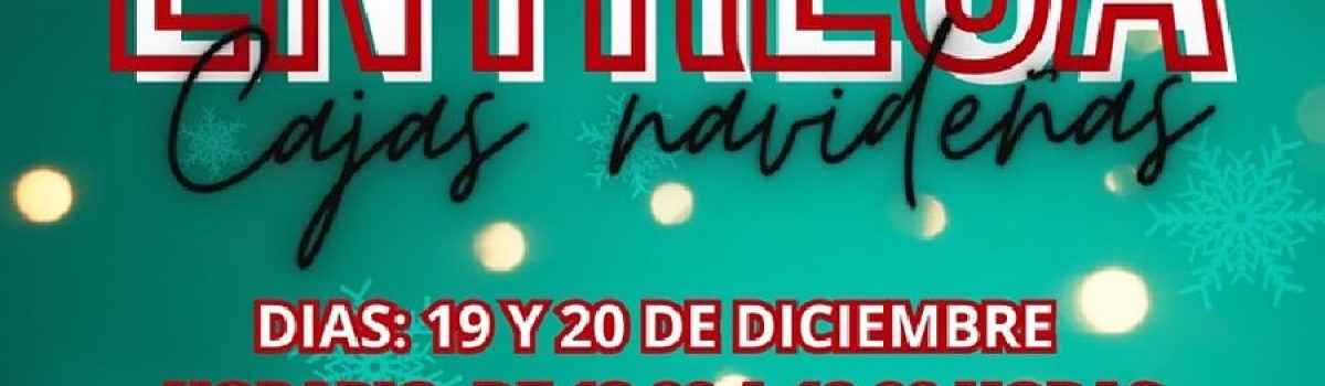 cajas navideña entre 2024