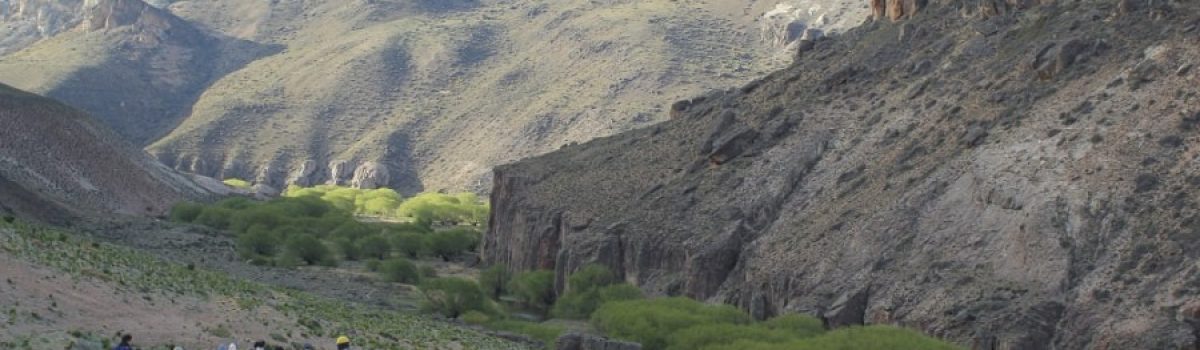 caminata cuevas de las manos cañadon